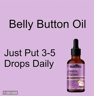 100% Pure  Organic Belly Button Oil For Health (30ml) Pack of 2-thumb2