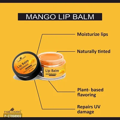 Park Daniel Mango Extract Natural Lip Balm For Dry Damaged and Chapped Lips to Get Intense Moisturizing (15gms) Pack of 2-thumb2