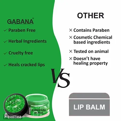 GABANA Bubblegum Extract Lip Balm For Dry, Cracked  Chapped Lips, Intense Moisturizing for Men  Women, Suitable for All Skin Type (15g) Pack of 2-thumb3