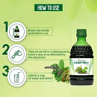 Nutrocopia Giloy Tulsi Juice Helps Boost Immunity | No Added Sugar | Pack Of 1 Bottle Of 400ml-thumb2