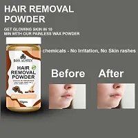 Chocolate Fragrance Hair Removal Powder - (Three in one Use), 150g - Pack of 2-thumb2