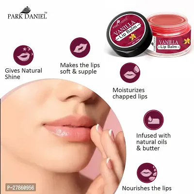 Park Daniel Vanilla Extract Natural Lip Balm For Dry Damaged and Chapped Lips to Get Intense Moisturizing (15gms) Pack of 2-thumb2