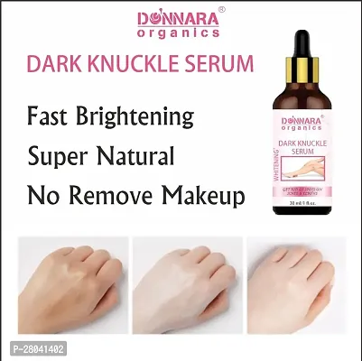 Donnara Organics Vitamin C20% Facial Whitening Serum, Vitamin B3 Face Serum  Dark Knuckle Skin Whitening Serum (Each,30ml) Combo of 3-thumb5