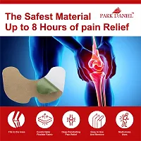 Park Daniel Knee Patch for Instant Relife | 100% Safe  Natural Knee Pain Relief Products | (12 Knee Patch) Pack Of 1-thumb3