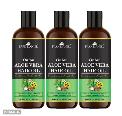 Park Daniel Premium Onion Aloe Vera Hair Oil Pack Of 3-thumb0