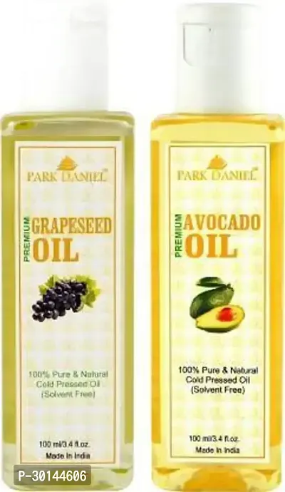 Premium Grapeseed oil and Avocado oil -pack Of 2