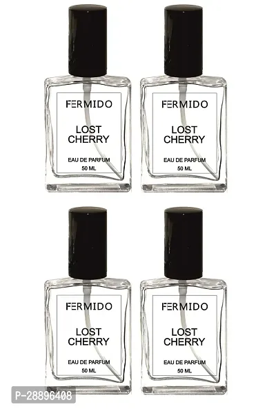 Gabana Natural Fermido Lost Cherry Eau De Parfum Spray | Long Lasting Fragrance | for Men  Women (50ml) Pack of 4-thumb0