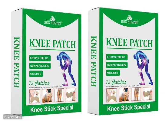 Bon Austin Knee Patch for Instant Relief (12 Knee Patch) Pack Of 2