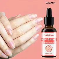 Gabana Anti Ageing Serum (Reduce Wrinkles)   Nail Strong and Repai Serum (Each, 30ml) - Combo of 2 Items-thumb2