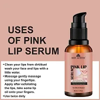 Bon Austin Pink Lip Serum and  Apple Shape Red Lipstick Combo-thumb2