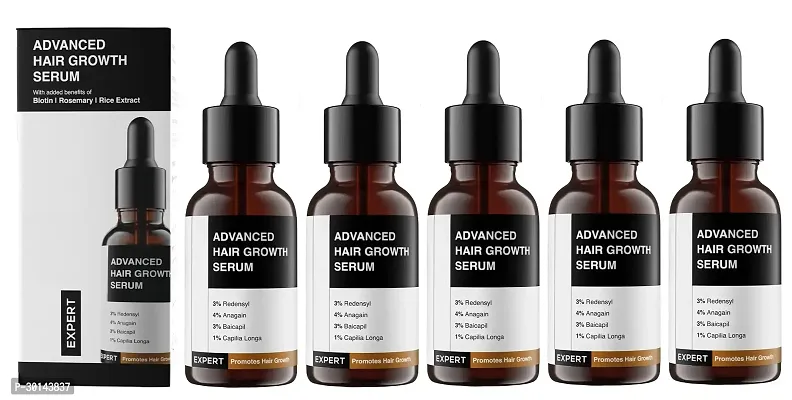 Natural Hair Care Hair Serum, 30ml, Combo of 5