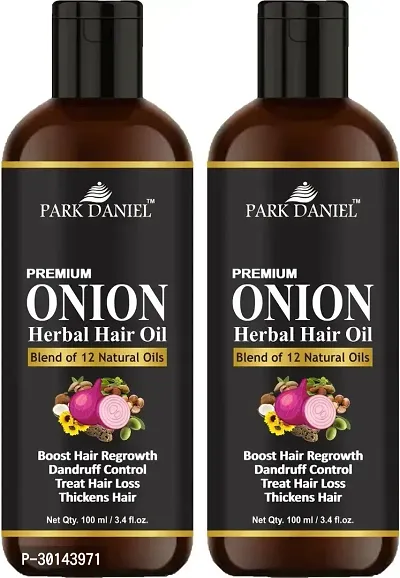 Park Daniel Onion Herbal Hair Oil Pack Of 2-thumb0