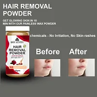 Natural Rose Fragrance Hair Removal Powder   (Three in one Use), 150g - Pack of 2-thumb3