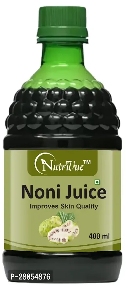 Nutrivue Noni Juice for Improves Skin Quality | Preservative free - Pack of 1 Bottle of 400ml