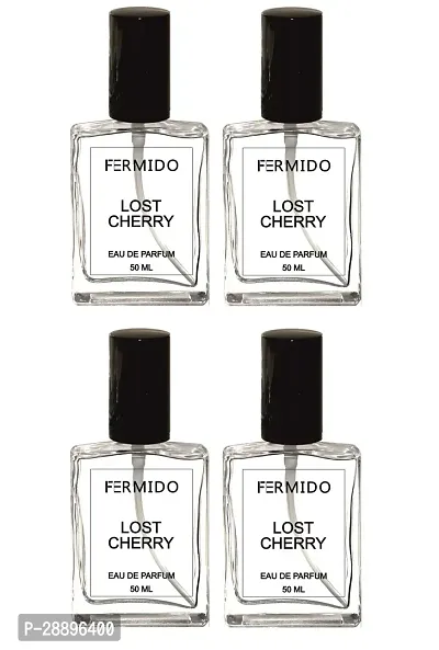 Park Daniel Natural Fermido Lost Cherry Eau De Parfum Spray | Long Lasting Fragrance | for Men  Women (50ml) Pack of 4