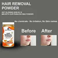 Natural Orange Fragrance Hair Removal Powder -  (Three in one Use), 150g - Pack of 2-thumb4