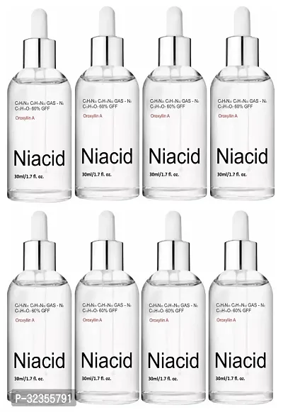 Niacid Face Serum - Skin Brightening Serum 30ml Pack of 8