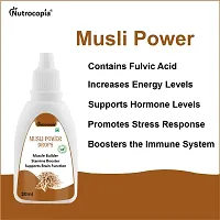 Nutrocopia Musli power Drops for Support Brain Functions  Muscle Building | Stamina Booster | (30ml) Pack Of 2-thumb1