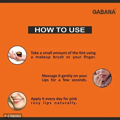 GABANA Orange Extract Lip Balm For Dry, Cracked  Chapped Lips, Intense Moisturizing for Men  Women, Suitable for All Skin Type (15g) Pack of 2-thumb3