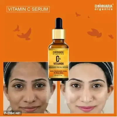 Donnara Organics Vitamin C20% Facial Whitening Serum  24K Gold Face Serum (Each, 30ml) Combo of 2-thumb3
