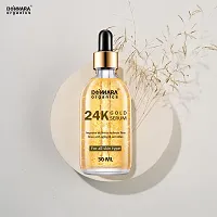 Donnara 24K Gold Facial Serum, Under Eye Dark Circle Serum  Hair Growth Ginger Serum (Each,30ml) Combo of 3-thumb1