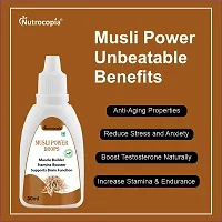 Nutrocopia Musli power Drops for Support Brain Functions  Muscle Building | Stamina Booster | (30ml) Pack Of 2-thumb4