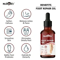 Mensport Multipurpose Aloe Vera Gel 130ml  Foot Repair Oil 30ML - Combo of 2 Items-thumb2