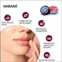 GABANA Vanilla Extract Lip Balm For Dry, Cracked  Chapped Lips, Intense Moisturizing for Men  Women, Suitable for All Skin Type (15g) Pack of 2-thumb1