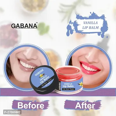 Gabana Bubblegum, Orange, Rose  Vanilla Extract Lip Balm For Dry, Cracked  Chapped Lips, Intense Moisturizing for Men  Women, Suitable for All Skin Type (Each, 15g) Combo of 4-thumb5