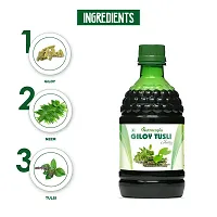 Nutrocopia Giloy Tulsi Juice Helps Boost Immunity | No Added Sugar | Pack Of 1 Bottle Of 400ml-thumb4