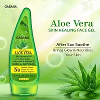 Gabana Multipurpose Aloe Vera Beauty Gel for Skin Nourishment  130ML Pack Of 2-thumb1