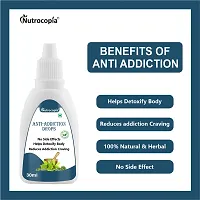 Nutrocopia Anti-Addiction Drops for Reduce Addiction Cravings | Quit SmokingAlcohol | (30ml) Pack Of 2-thumb1