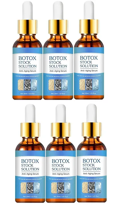 Botox Anti-Aging Serum Reduce Fine Lines and Wrinkles 30ml Pack of 6