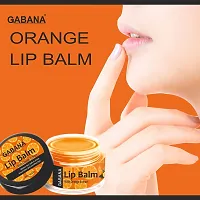 GABANA Orange Extract Lip Balm For Dry, Cracked  Chapped Lips, Intense Moisturizing for Men  Women, Suitable for All Skin Type (15g) Pack of 2-thumb3