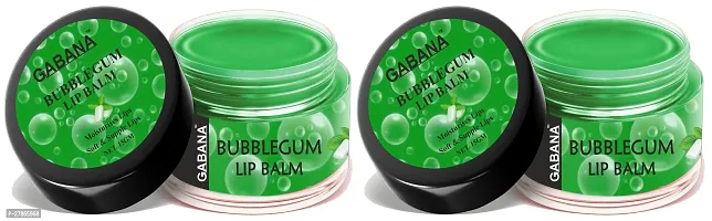 GABANA Bubblegum Extract Lip Balm For Dry, Cracked  Chapped Lips, Intense Moisturizing for Men  Women, Suitable for All Skin Type (15g) Pack of 2