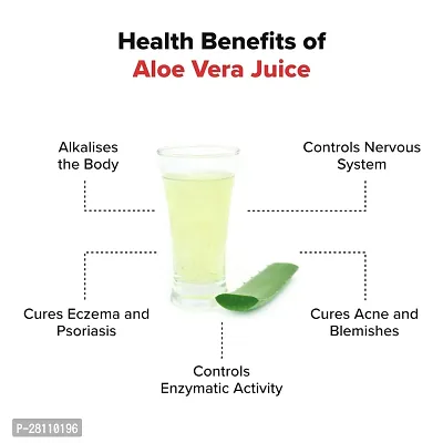 Nutrocopia Aloe Vera Juice Rejuvenates Skin and Hair | Natural Juice for Skin Care | Pack Of 1 Bottle Of 400ml-thumb5