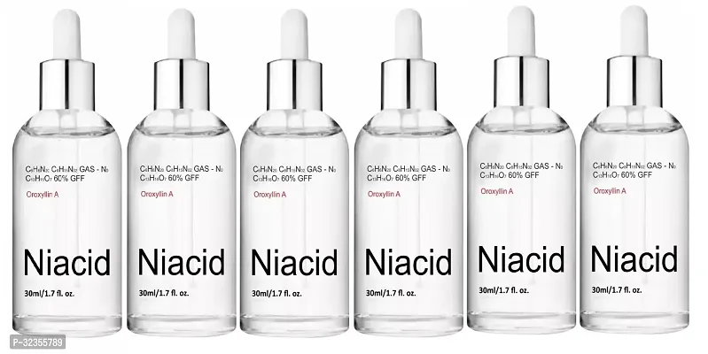 Niacid Face Serum - Skin Brightening Serum 30ml Pack of 6