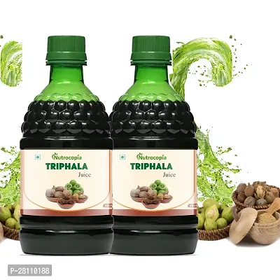 Nutrocopia Triphala Juice All-in-one Digestive Care Solution | 100 % Ayurvedic | Pack Of 2 Bottle Of 400ml-thumb2