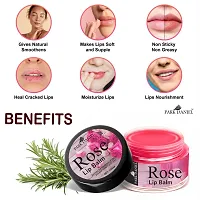 Park Daniel Rose Extract Natural Lip Balm For Dry Damaged and Chapped Lips to Get Intense Moisturizing (15gms) Pack of 2-thumb2