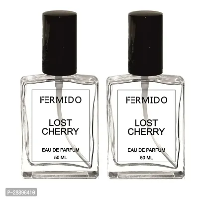 Mensport Natural Fermido Lost Cherry Eau De Parfum Spray | Long Lasting Fragrance | for Men  Women (50ml) Pack of 2