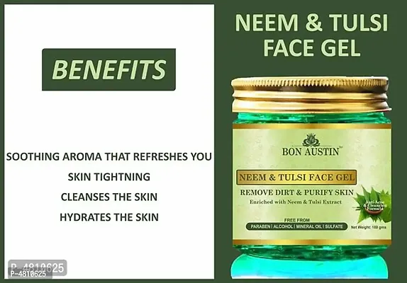 Neem And Tulsi Face Gel- Pack Of 2