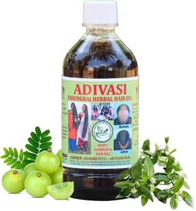 Adivasi Natural Herbal Hair Oil For Hair Growth