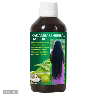 Donnara Organics Adivasi Kadambari Herbal Hair Oil For Strong, Healthy and Shiny Hair (60 ML)-thumb0