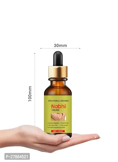 Nabhi Tailam Nabhi Tailam Belly Button Oil 100% Pure, Organic  Herbal Oil for Men  Women (30ML) Pack of 3-thumb4