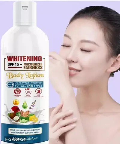 Whitening Lotion On SPF15+ Skin Lighten  Brightening Lotion Cream (100ML) Pack of 1-thumb3