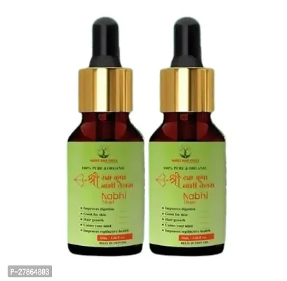 Shree Ramkripa Nabhi Tailam Oil | 100% Pure  Natural Nabhi Oil For Men  Women (30ml) Pack of 2