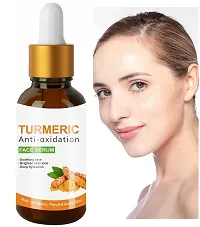 100% Natural Turmeric Anti-Oxidation Face Serum | Brightening, Nourishing, Moisturizing Skin Serum For All Skin Types - Pack of 1 Bottle of 30ML-thumb3