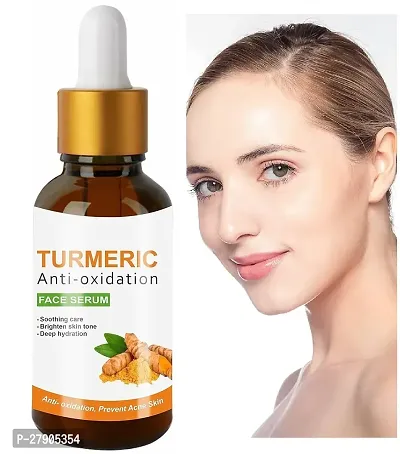 100% Natural Turmeric Anti-Oxidation Face Serum | Brightening, Nourishing, Moisturizing Skin Serum For All Skin Types - Pack of 1 Bottle of 30ML-thumb4