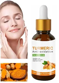 100% Natural Turmeric Anti-Oxidation Face Serum | Brightening, Nourishing, Moisturizing Skin Serum For All Skin Types - Pack of 4 Bottle of 30ML-thumb2