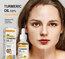 Turmeric Essential Oil Organic Face Oil Natural  Pure Turmeric Oil For Moisturizing Tightening Brightening Reducing Fine Lines (30ml) Pack of 1-thumb2